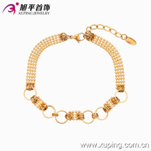 Fashion Xuping Simple L Women 18k Gold-Plated Jewelry Bracelet in Environmental Copper - 73764